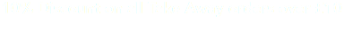 10% Discount on all Take Away orders over £10